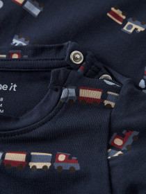 NAME IT Brody Vroels Navy Blazer Train